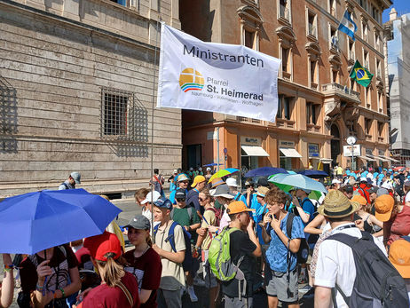 XIII. Internationale Ministranten-Romwallfahrt
